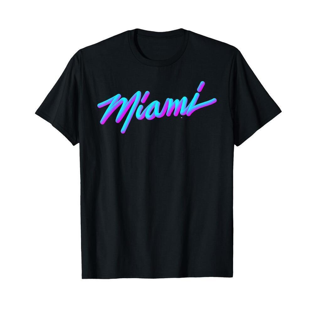 Miami Vaporwave Synthwave Retro 80s Graphic Unisex T-Shirt